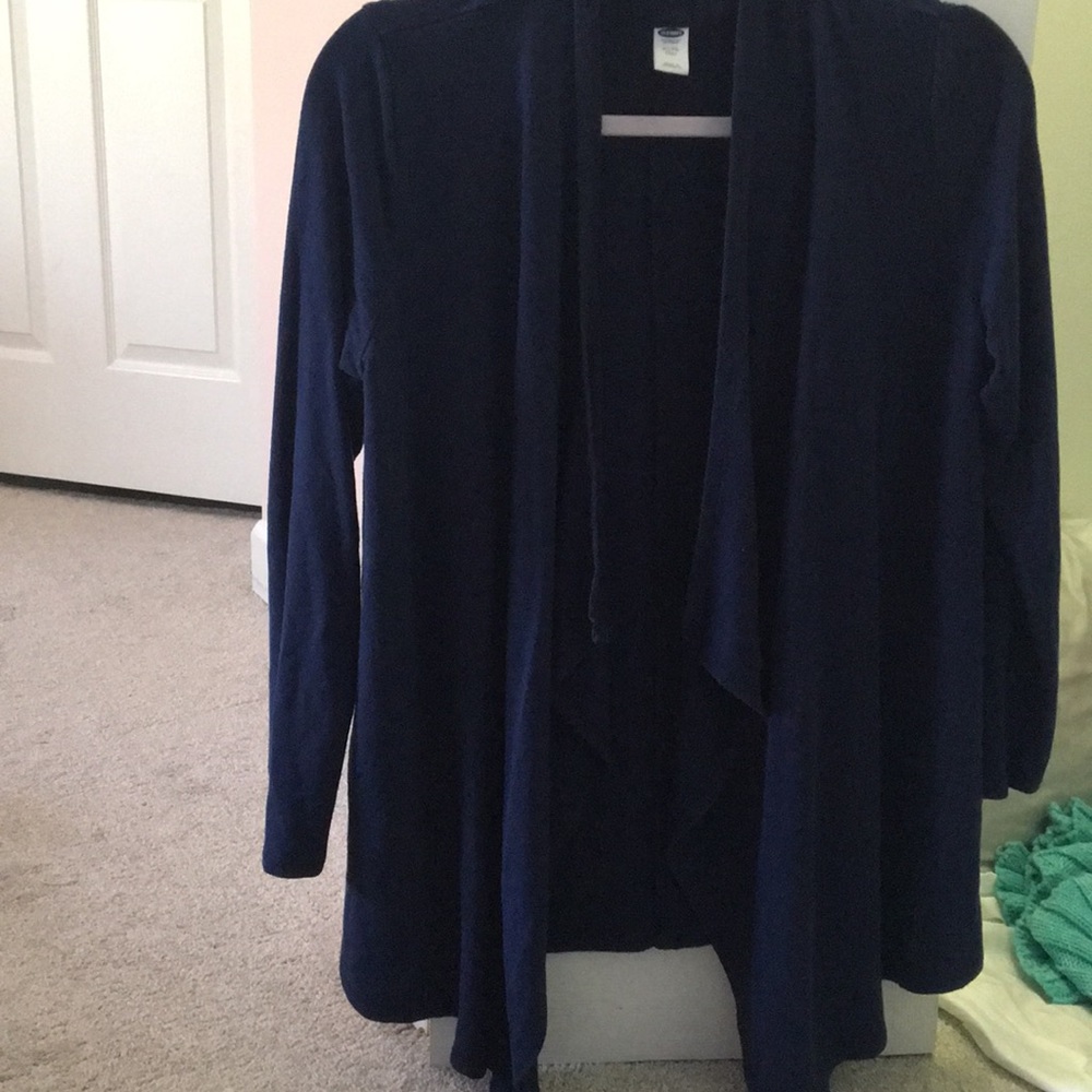 Navy blue sweater